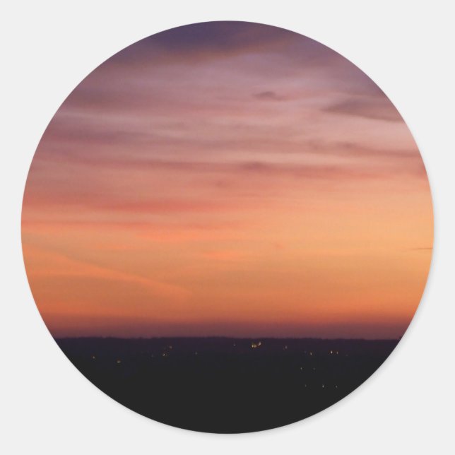 Sunset Sky Stickers (Front)