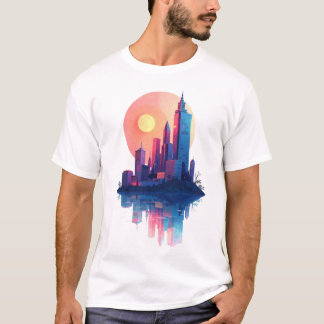Sunset Skyline T-Shirt