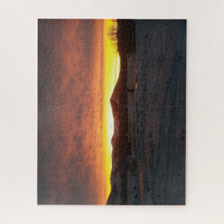 Sunset Snow Jigsaw Puzzle