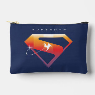 Sunset Soar Superman Shield Accessory Pouch