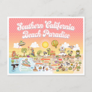 Sunset SoCal Postcard