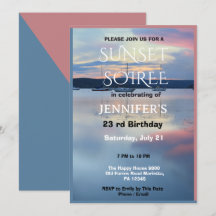 Sunset Soiree Birthday Party