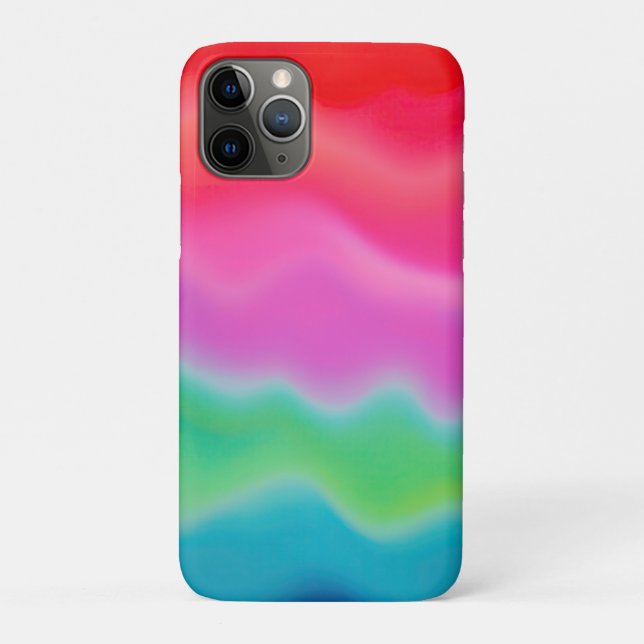 "Sunset Sorbet" Colourful Abstract Art   Case-Mate iPhone Case (Back)