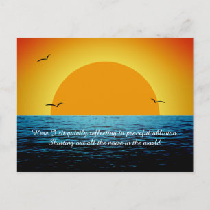 Sunset Soul Postcard