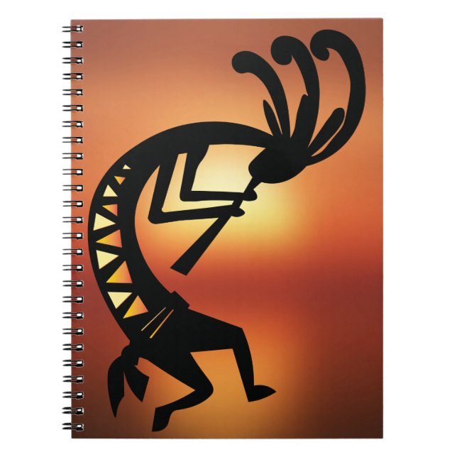 Sunset Southwest Kokopelli Notebook (Front)