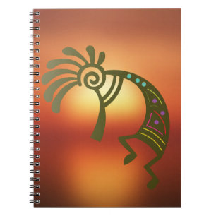 Sunset Southwest Kokopelli Notebook