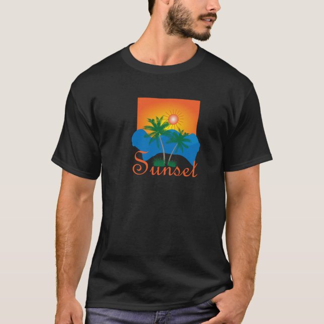 Sunset Special Design t-shirt, t-shirt design (Front)