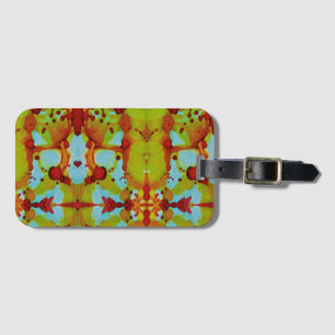 Sunset Spill Luggage Tag