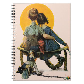 Sunset Spiral Notebook