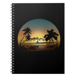 Sunset Spiral Notebook