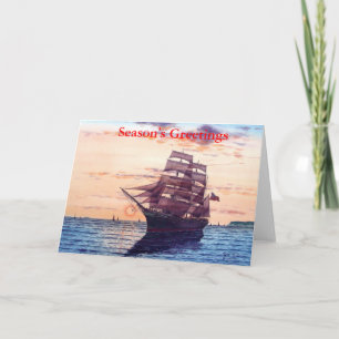 sunset star of india- holiday card