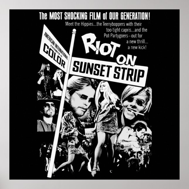 Sunset Strip Poster (Front)