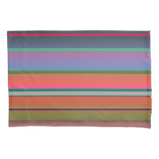 Sunset Stripes Pillowcase