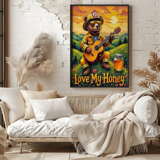 Sunset Strums: Bear's Valley Serenade Poster (Creator Uploaded)