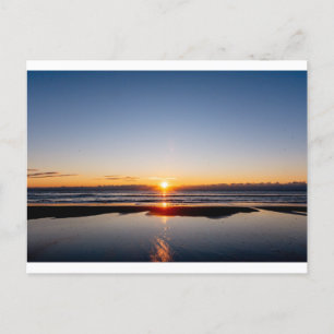 Sunset sunrise postcard