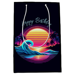Sunset Surf Glow Medium Gift Bag