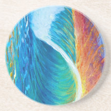 Sunset Surf Wave Medium (50" x 60") Tapestry