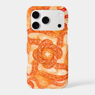 Sunset Swirl Pattern iPhone Case