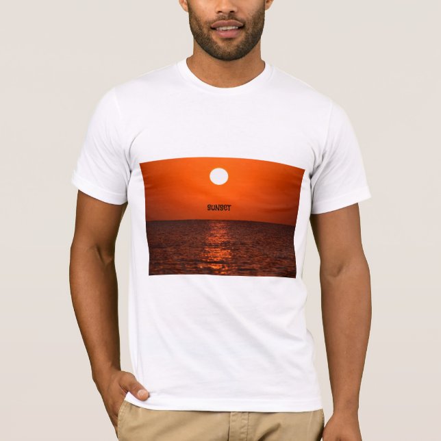 SUNSET T SHIRT (Front)