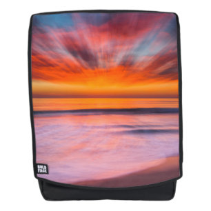 Sunset Tamarack Beach Carlsbad, CA Backpack
