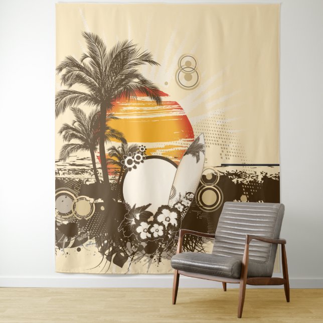 Sunset - Tapestry (In Situ)