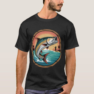 Sunset Tarpon – Silver King of the Saltwater T-Shirt