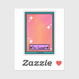 Sunset Tarrot Card