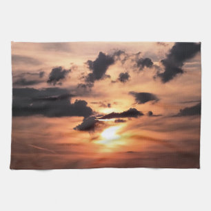 SUNSET TEA TOWEL