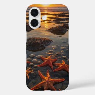 Sunset Tide Pools iPhone 16 Case