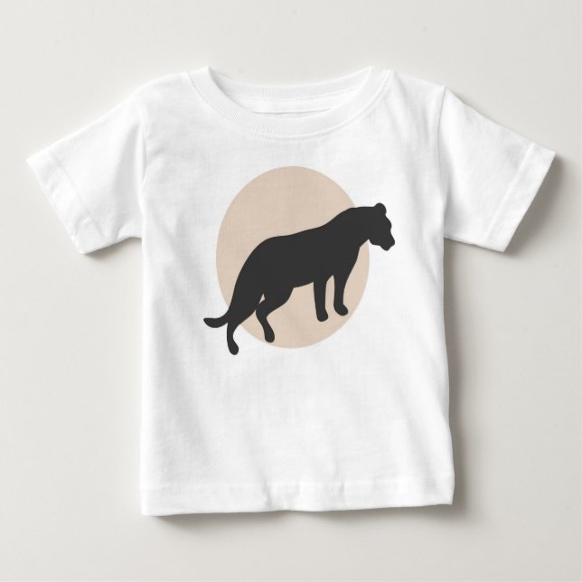 Sunset Tiger Baby T-Shirt (Front)