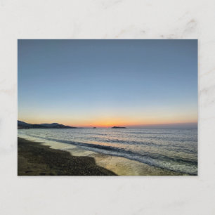 SUNSET TIME POSTCARD