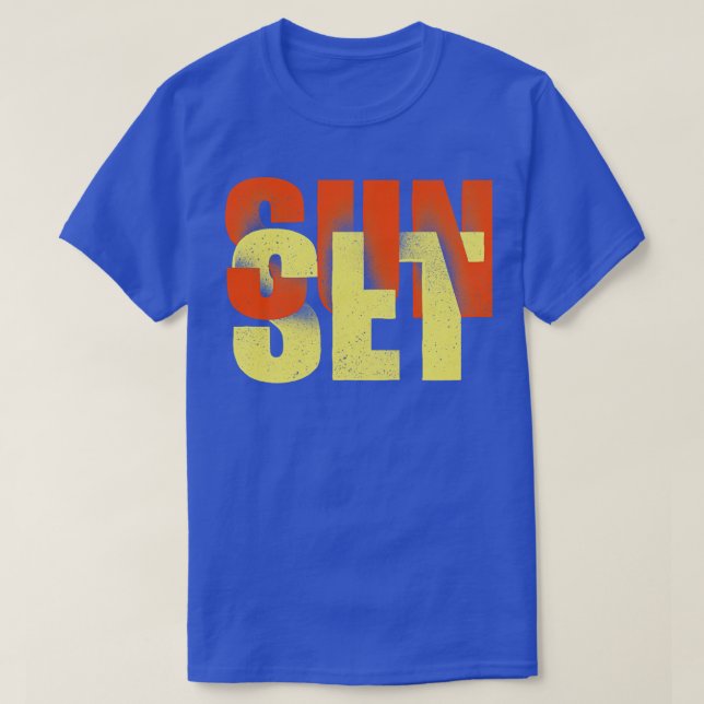 Sunset time T-Shirt (Design Front)