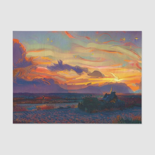 SUNSET TISSUE PAPER (Front)