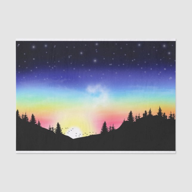 Sunset Tissue Paper (Front)