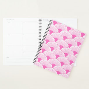 Sunset, tonal pink, concrete texture planner