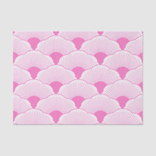 Sunset, tonal pink, concrete texture tissue paper