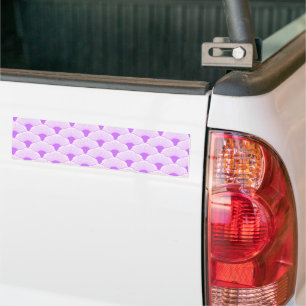 Sunset, tonal violet, concrete texture bumper sticker