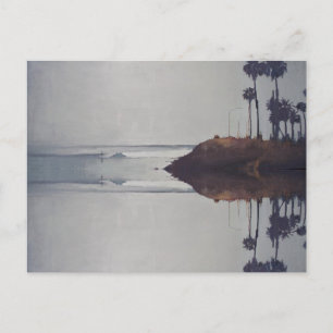 Sunset Topanga Surf W/LosAngeles Logo PostCard