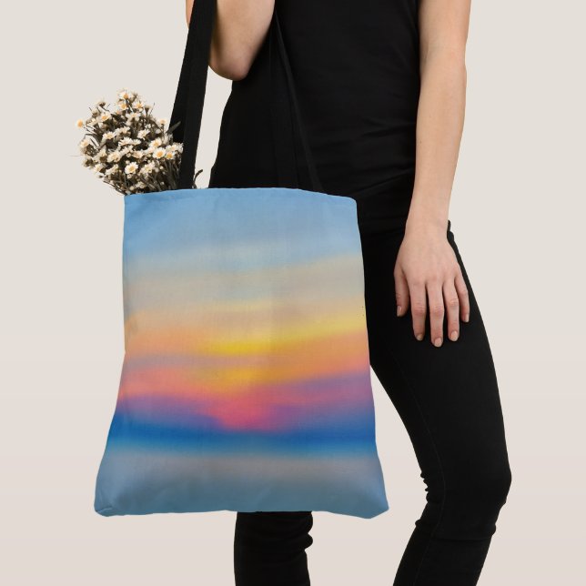 Sunset Tote Bag (Close Up)