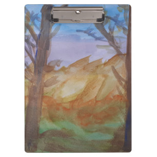 Sunset Trees Clipboard