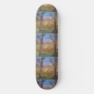 Sunset Trees Skateboard
