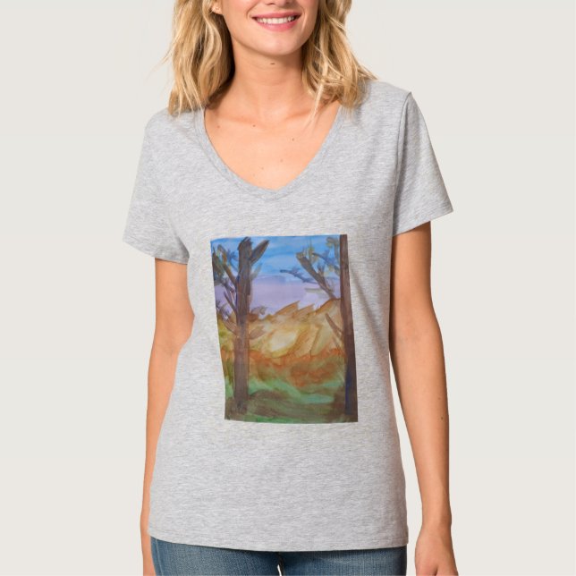 Sunset Trees T-Shirt (Front)