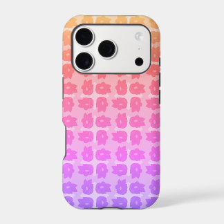 Sunset Trellis pattern Iphone 17 case
