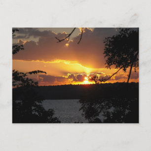 Sunset - Truman Lake Postcard