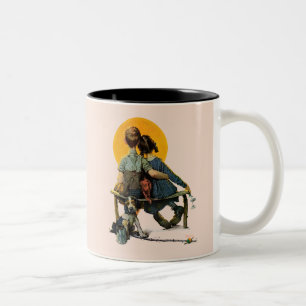 Sunset Two-Tone Coffee Mug