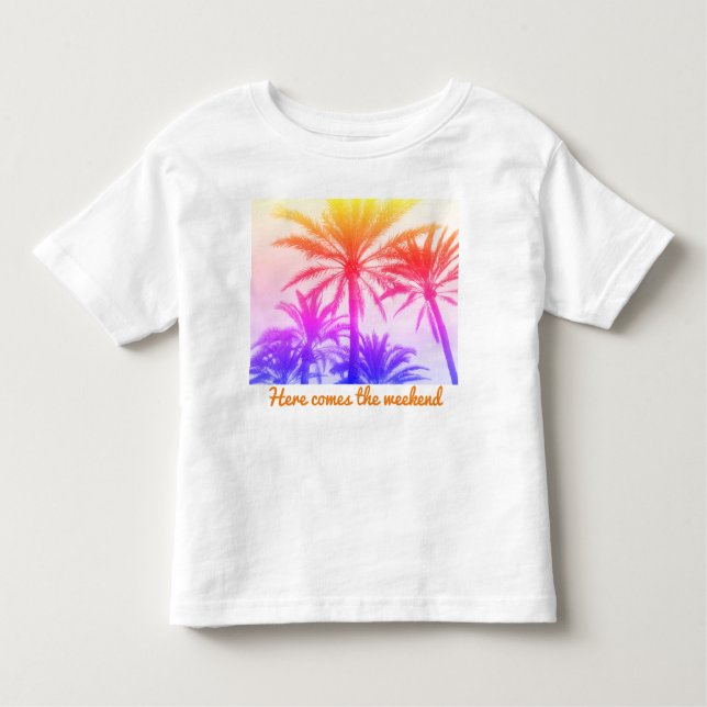 Sunset vacation summer vibe GRAPHIC T-Shirt (Front)