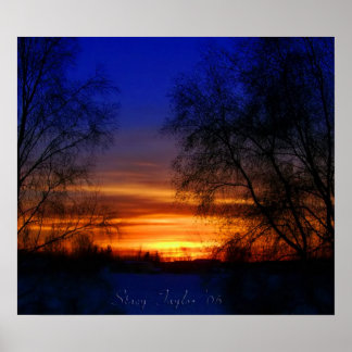 Sunset Valentine Poster