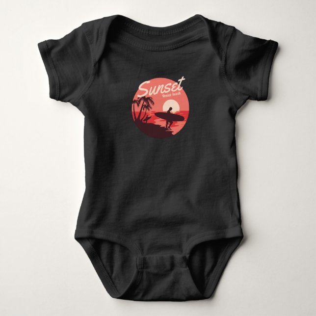 Sunset Venice Baby Bodysuit (Front)