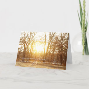 Sunset Verse Card