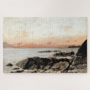 Sunset, Vevey, Switzerland – Gustave Courbet Jigsaw Puzzle